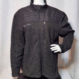 Free Country Free Country Men's Sweater Knit Fleece Jacket XL